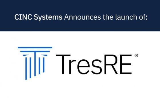 CINC Systems Announces the Launch of TresRE, a suite of treasury solutions designed to help banks provide real estate companies the ability to bank within their accounting software